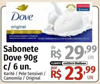 Supermercado Dalben Sabonete Dove oferta