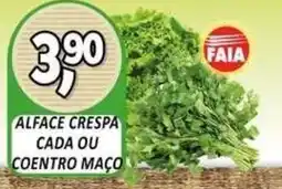Zattão Supermercado Alface crespa cada ou coentro maço oferta