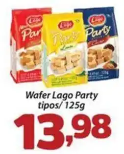 Confiança Supermercados Wafer Lago Party oferta