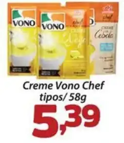 Confiança Supermercados Creme Vono Chef oferta