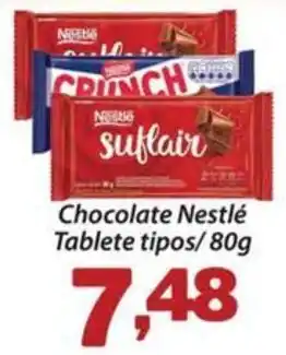 Confiança Supermercados Chocolate Nestlé Tablete tipos oferta