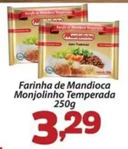 Confiança Supermercados Farinha de Mandioca Monjolinho Temperada oferta