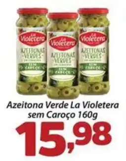 Confiança Supermercados Azeitona verde la violetera sem caroco oferta