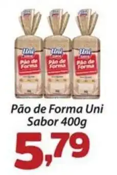 Confiança Supermercados Pão de Forma Uni Sabor oferta
