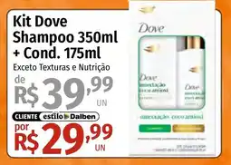 Supermercado Dalben Kit Dove Shampoo 350ml + Cond. 175ml oferta