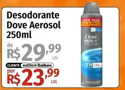 Supermercado Dalben Desodorante Dove Aerosol oferta