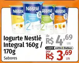 Supermercado Dalben logurte nestlé integral oferta