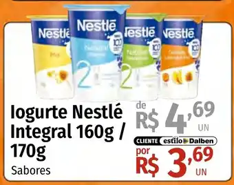 Supermercado Dalben logurte nestlé integral oferta