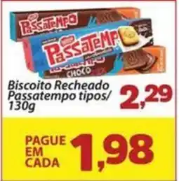 Confiança Supermercados Biscoito recheado passatempo tipos oferta
