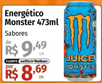 Supermercado Dalben Energético Monster oferta