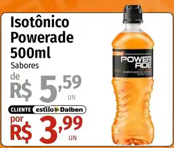 Supermercado Dalben Isotônico Powerade oferta