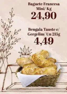 Supermercados Tauste Baguete Francesa Mini oferta