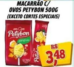 Zattão Supermercado Macarrão c/ ovos petybon oferta