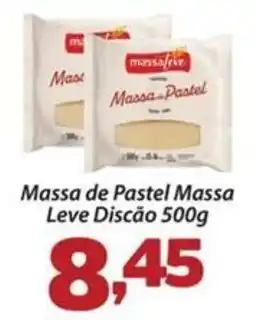 Confiança Supermercados Massa de Pastel Massa Leve oferta