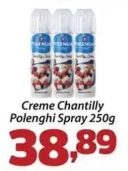 Confiança Supermercados Creme Chantilly Polenghi Spray oferta