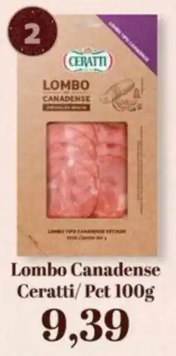 Supermercados Tauste Lombo canadense ceratti oferta