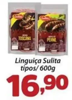 Confiança Supermercados Linguiça Sulita tipos oferta