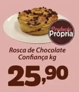 Confiança Supermercados Rosca de Chocolate Confiança kg oferta