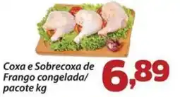 Confiança Supermercados Coxa e Sobrecoxa de Frango congelada/ pacote kg oferta
