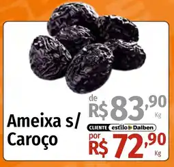 Supermercado Dalben Ameixa s/ Caroço oferta