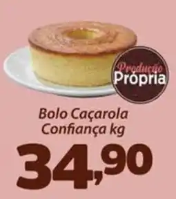 Confiança Supermercados Bolo Caçarola Confiança kg oferta