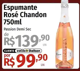 Supermercado Dalben Espumante Rosé Chandon oferta