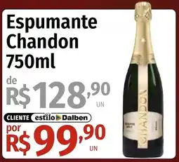 Supermercado Dalben Espumante chandon oferta