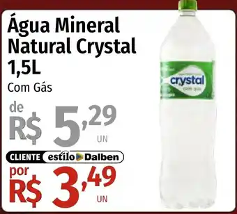 Supermercado Dalben Água Mineral Natural Crystal oferta