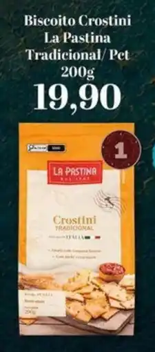 Supermercados Tauste Biscoito crostini la pastina tradicional oferta