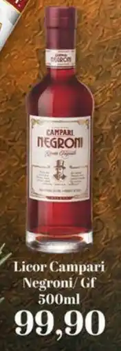 Supermercados Tauste Licor Campari Negroni/ Gf oferta