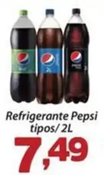 Confiança Supermercados Refrigerante Pepsi tipos oferta
