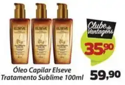Confiança Supermercados Óleo capilar elseve tratamento sublime oferta
