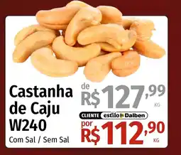 Supermercado Dalben Castanha de Caju W240 oferta