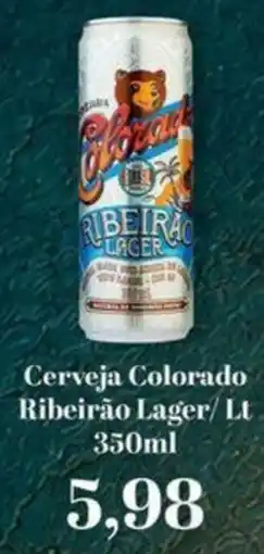Supermercados Tauste Cerveja Colorado Ribeirão Lager oferta