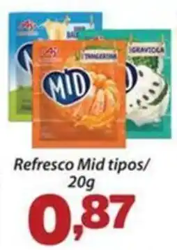 Confiança Supermercados Refresco mid tipos oferta