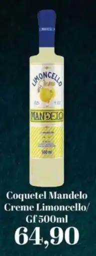 Supermercados Tauste Coquetel Mandelo Creme Limoncello oferta