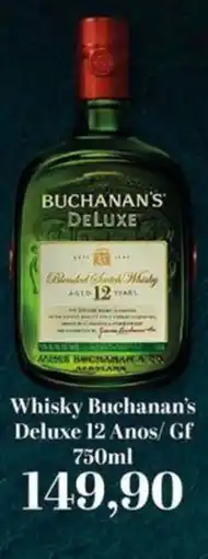 Supermercados Tauste Whisky Buchanan's Deluxe 12 Anos oferta