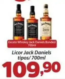 Confiança Supermercados Licor jack daniels tipos oferta
