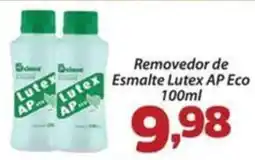 Confiança Supermercados Removedor de Esmalte Lutex AP Eco oferta