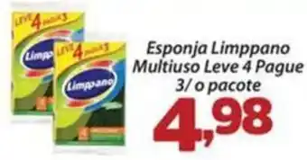 Confiança Supermercados Esponja limppano multiuso oferta