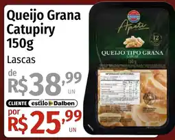 Supermercado Dalben Queijo Grana Catupiry oferta