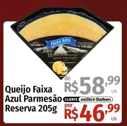 Supermercado Dalben Queijo Faixa Azul Parmesão Reserva oferta