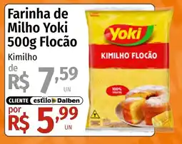 Supermercado Dalben Farinha de Milho Yoki oferta
