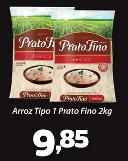 Confiança Supermercados Arroz tipo 1 prato fino oferta