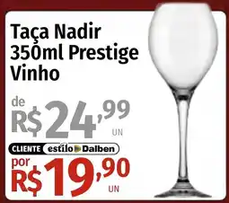 Supermercado Dalben Taça Nadir Prestige Vinho oferta
