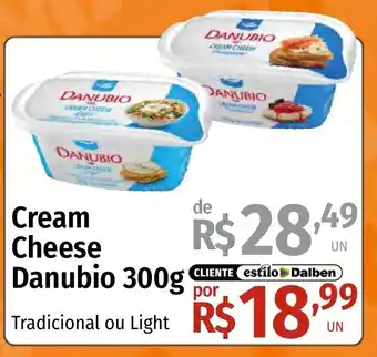 Supermercado Dalben Cream Cheese Danubio oferta