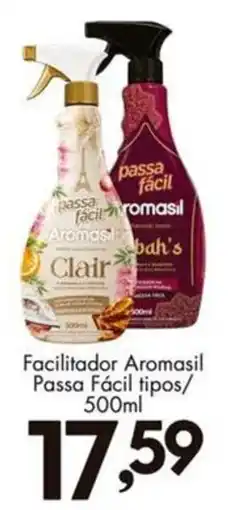 Confiança Supermercados Facilitador aromasil passa fácil tipos oferta