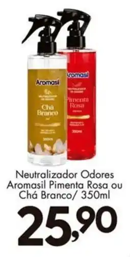Confiança Supermercados Neutralizador Odores Aromasil Pimenta Rosa ou Chá Branco oferta