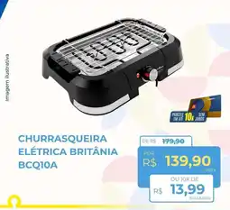 Hiper Moreira churrasqueira elétrica britânia bcq10a oferta