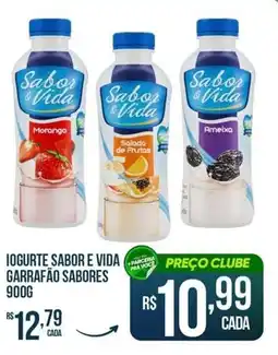 Rede Parceria Iogurte sabor e vida garrafão sabores oferta